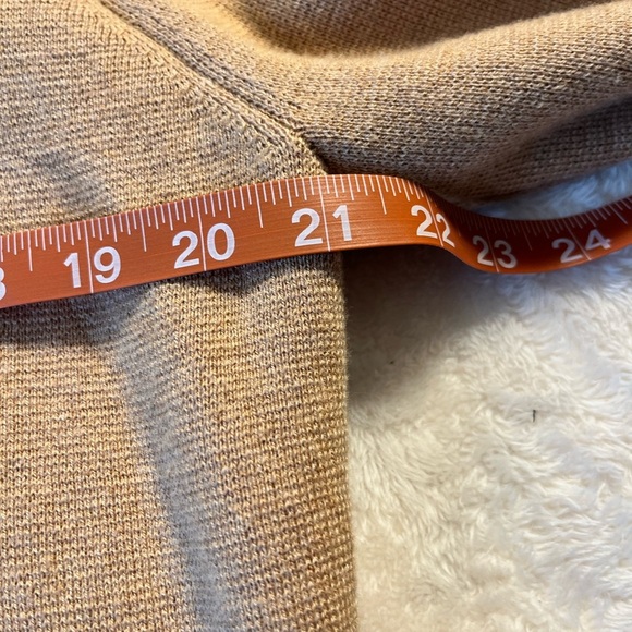 J. Crew 365 Sophie Open Merino Wool Front Sweater Blazer Cardigan SZ M Academia - Picture 6 of 10